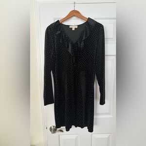 NWOT Michael Kors gold studded dress in size Large